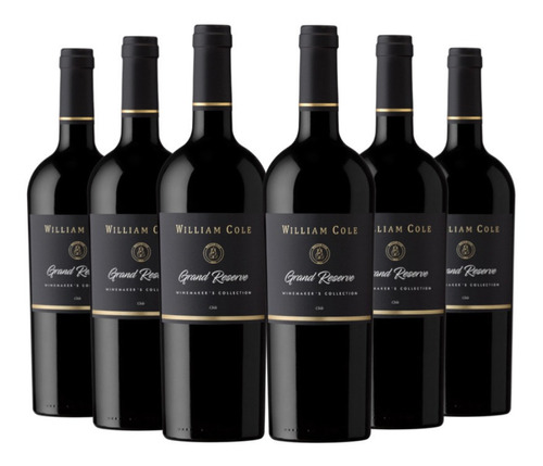 6 Vinos William Cole Gran Reserva Winemakers Collection