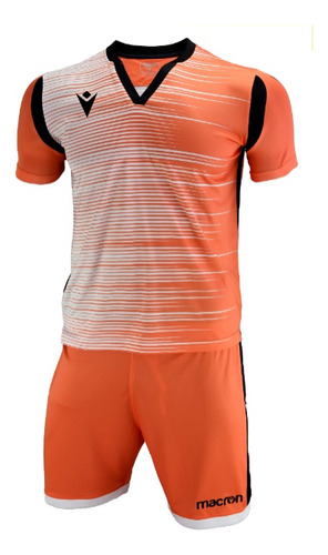 Uniforme Fútbol Napoles Hero Niño Naranjo-blanco