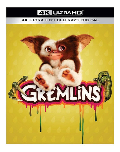 Gremlins 1984 Pelicula 4k Ultra Hd + Blu-ray + Digital