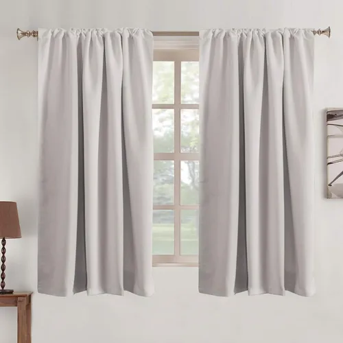 Cortinas Opacas De Color Turquesa Para Una Habitacion Comoda