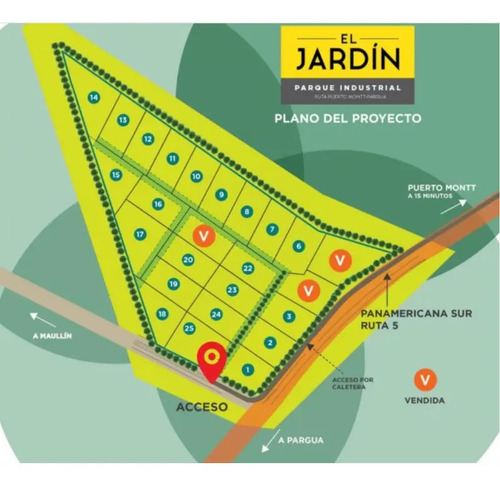 Terreno Parque Industrial El Jardin