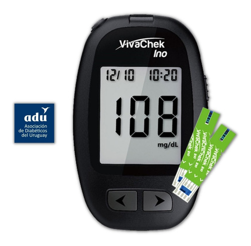 Imagen 2 de 3 de Vivachek Glucómetro. Incluye + 10 Tiras + 10 Lancetas