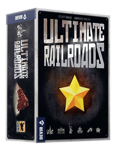 Juego De Mesa - Ultimate Railroads - Devir En Español