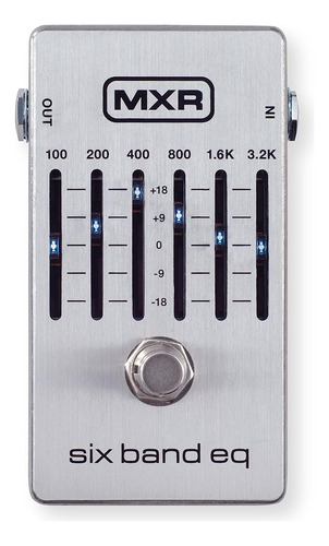 Mxr M109s - Pedal De Efectos De Guitarra De Seis Bandas