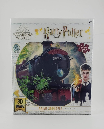Rompecabeza Harry Potter 3d Imagen Hogwarts Express Original