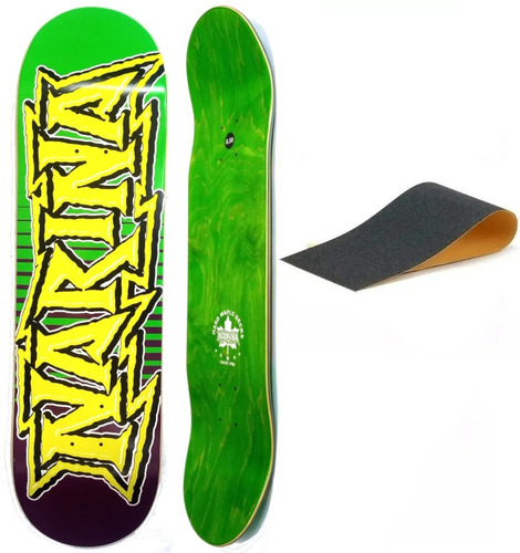 Shape Skate Narina Maple Canadense 8.5+lixa Emborrachada