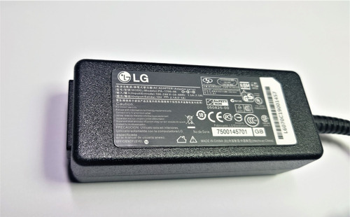 Imagen 2 de 4 de Adaptador Corriente Fuente Poder Monitor LG 19v 0.8a A 2.1a