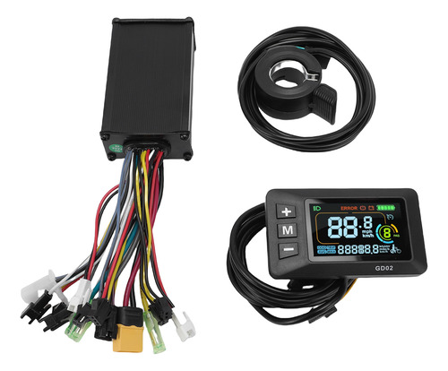 Kit De Motor Controlador De Velocidad Para Patinete Eléctric