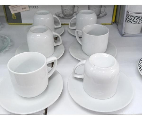 Set De 6 Tazas De Cafe Platos Y Tazas 