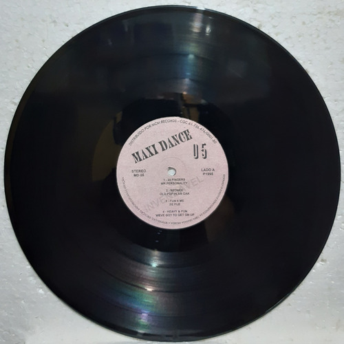 Vinil Lp - Maxi Dance 05 - Eurodance - 1995 (Usado)