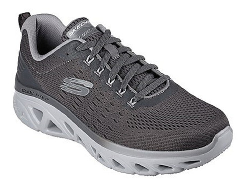 Tenis Skechers Glide-step Sport - Gris- Hombre - 232269/char