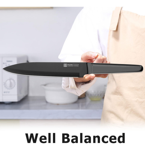 Cuchillo De Trinchar 20 Cm Acero Inoxidable Alto Carbono