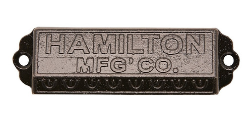 Tirador Hamilton Cajón Manija Muebles Metal Herrajes Cubeta