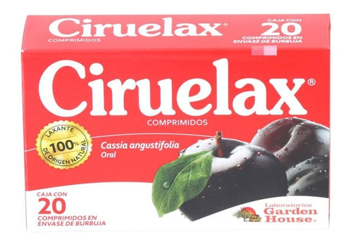 Laxante Pastillas Ciruelax Con 60 Comprimidos