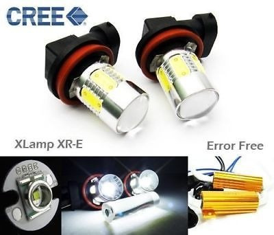 2 X H11 H8 Cree Xr-e Led Proyector Niebla Conducción Luz Par