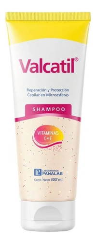 Shampoo Valcatil Anticaida Reparador Cuero Cabelludo 300 Ml