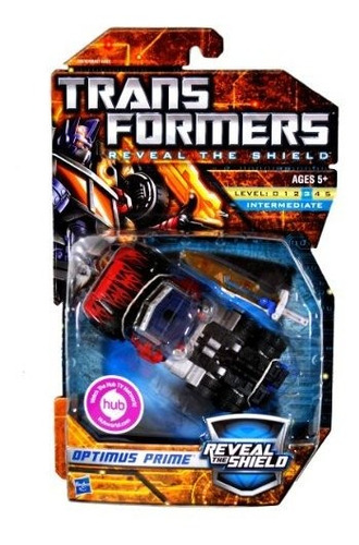 Transformers Revelar La Clase Optimus Prime Escudo Deluxe