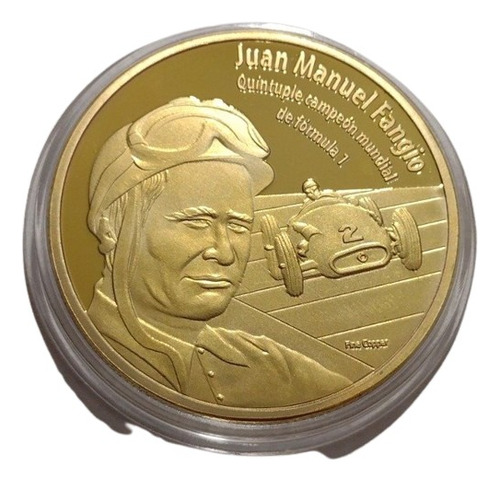 Argentina Medalla Juan Manuel Fangio - Colección
