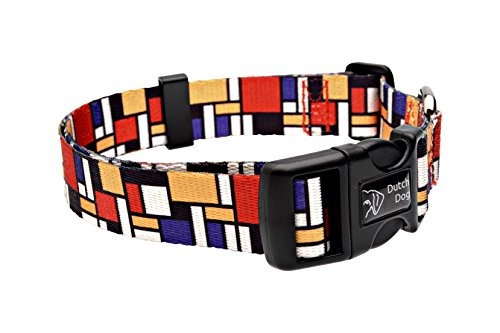 Collar De Perro Mondrian Amigable De Holanda