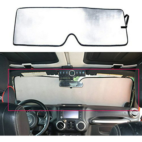 Bolaxin Front Windshield Sunshade Sombrilla Para Jeep Wrangl