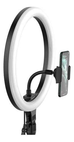 Imagen 2 de 2 de Aro Luz Led Fotografia C/ Control Remoto Selfie / Baseus