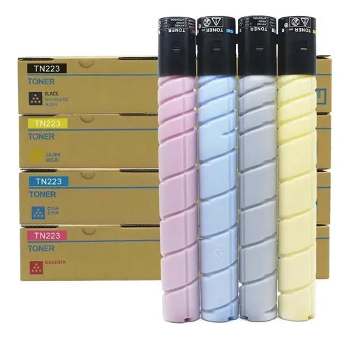 comprar Kit 4x Toner Compatível Konica Minolta Tn324 C258 C308 C368