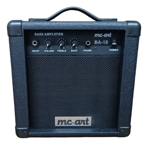 Amplificador Bajo Electrico 15w Mc-art Ba-15 