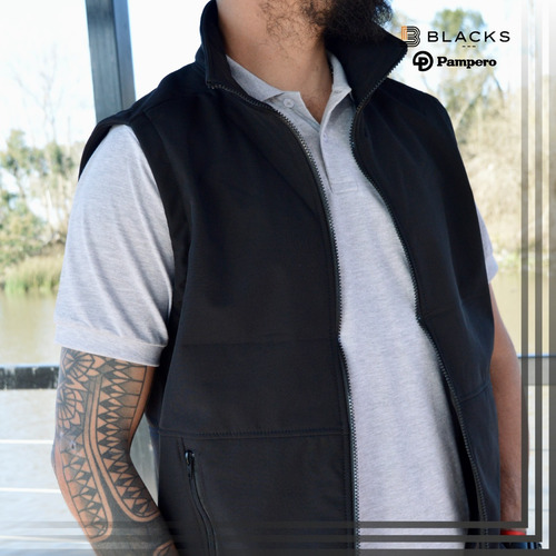 Chaleco Softshell Pampero Impermeable Talle S Al Xxxl