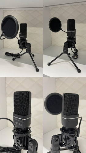 Micrófono Yanmai SF-777 condensador cardioide negro