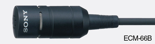 Microfono Profesional Sony Ecm 66-b  Lavalier De Condensador