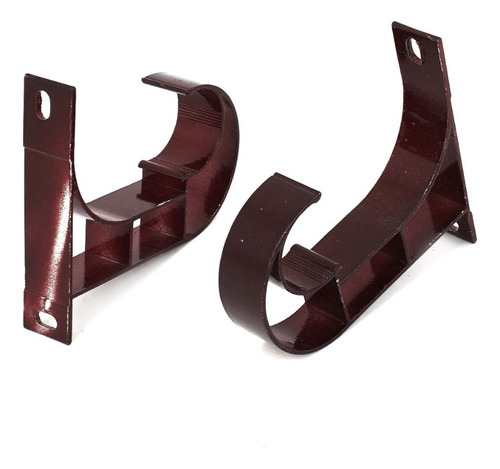 2 Soporte De Tubos Cortinero Gancho Para Techo 1 Dia.