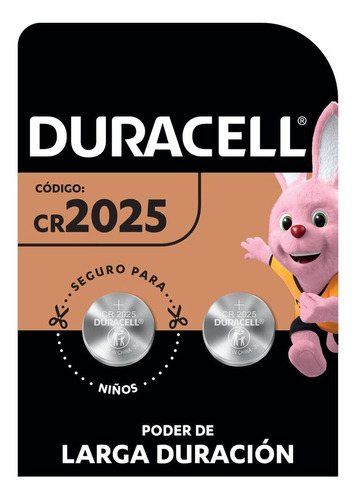 Duracell - Pilas 2025 Especializada, Baterías Cr2025, Pilas 