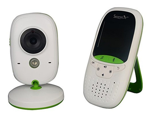Serenelife Video Baby Monitor Dual System W/temperatura Term