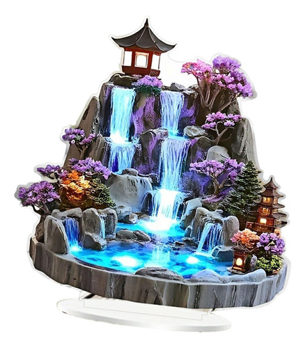 Fuente De Agua De Mesa 2d, Decoración, Regalo De