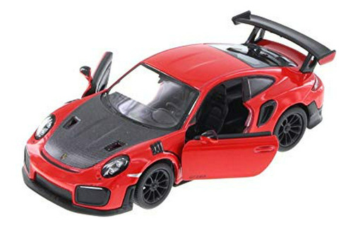 Kinsmart Porsche 911 Gt2 Rs Hard Top, Rojo 5408d - Coche De 