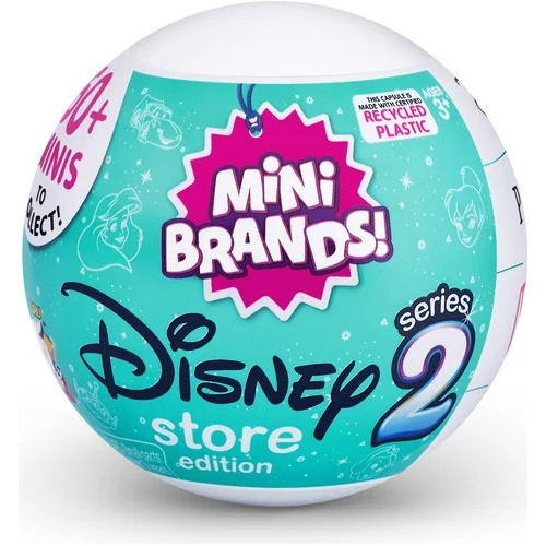 Esfera Mini Brands Edición Disney Serie 2, Con 5 Sorpresas