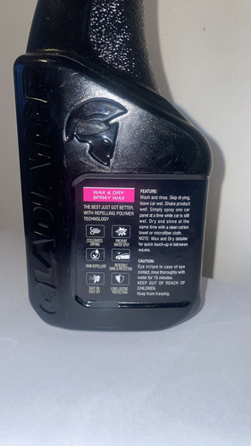 Cera Automovil Spray 500ml Mojado Y Seco Para Maximo Brillo