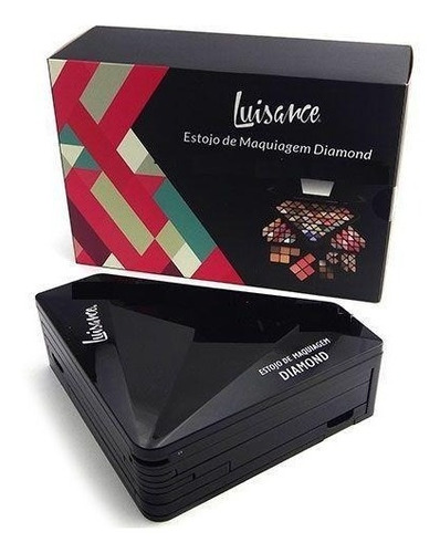 Imagem 7 de 7 de Maleta Maquiagem Luisance Profissional Sombra 3d Blush Batom