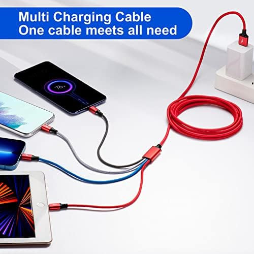 Cable De Carga Múltiple, Paquete De 2 Cables De Carga Múltip