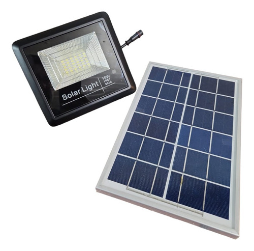 Reflector Solar 10w Con Panel Y Control Remoto. X 2 Unidades