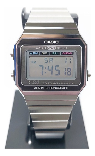 Reloj Casio De Acero Inoxidable A700w-1acf Unisex