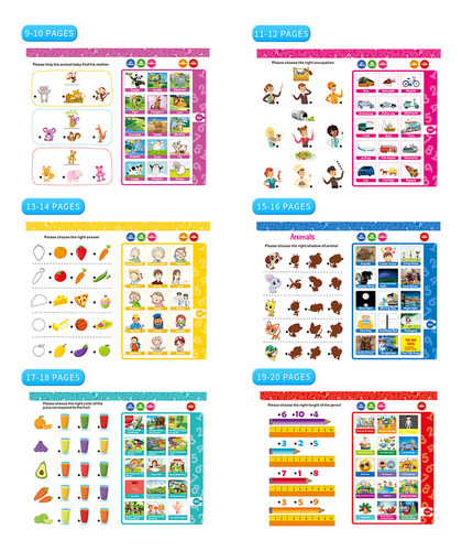 C Tarjeta De Sonido Libro For Niños Interactivo Libro De