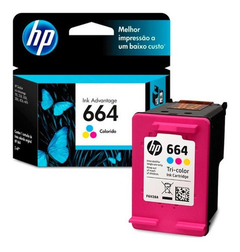 Cartucho Hp 664 Color 