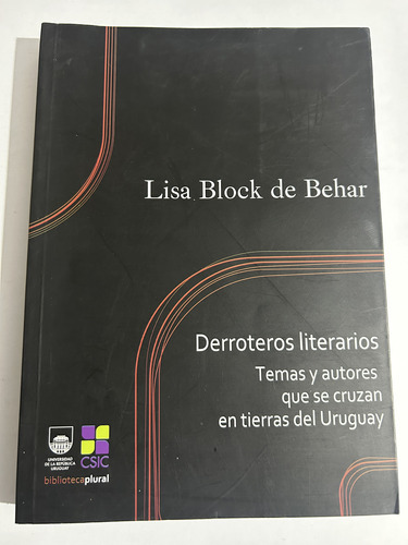 Libro Derroteros Literarios - Temas Y Autores En Uruguay