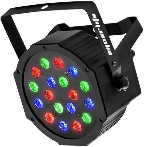 Par Led Slim Dmx De Colores Audioritmico Reflector Automatic