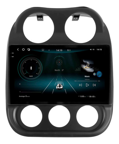 Multimídia Aikon Fóton G3 Compass 2008 A 2015 12+256gb 10p
