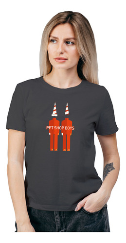 Polera Mujer Pet Shop Boys Very Algodon Organico Wiwi