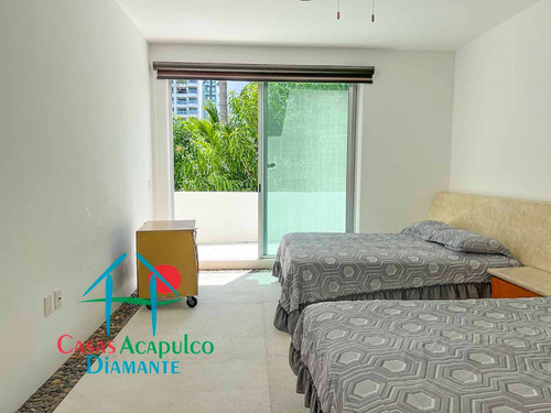 Cad Xcaret 15. ¡escápate Al Paraíso! Casa Con Alberca Privada, Jardín Y Club De Playa En Acapulco Diamante