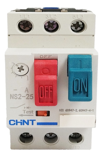Guarda Motor Rango 4-6.3a Para 1hp 220v O 3hp 440v Chint