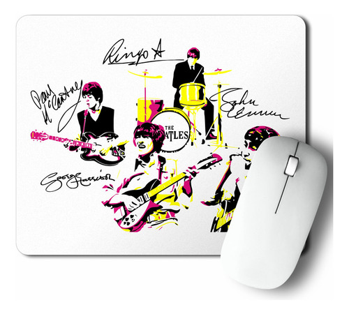 Mouse Pad Beatles Color (d0647 Boleto.store)